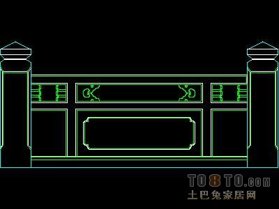 中式栏杆图块26个