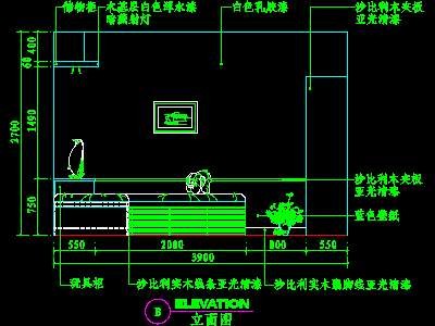 儿童房CAD实例详图素材18--CAD空间素材