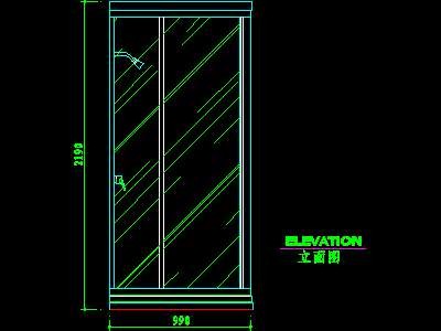 洁具cad图块素材81--CAD空间素材