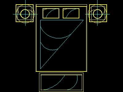床图块cad家具图块7--CAD图块素材