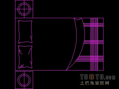 家具图块-床图块37个