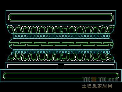 中式柱子图块34个