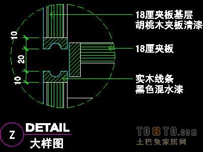 二居室实套、现代简约场景详图B-3套