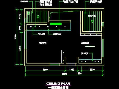复式实例、实用本色场景cad详图素材2008090...