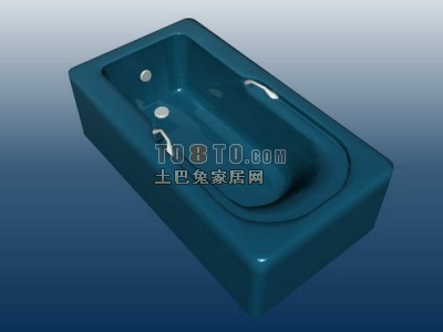 浴缸3d模型下载