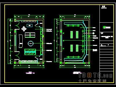 洗浴中心装修施工图纸、详图1套
