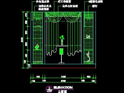 复式实例、实用本色场景cad详图素材2008090...