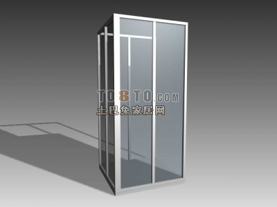 淋浴房3d模型下载