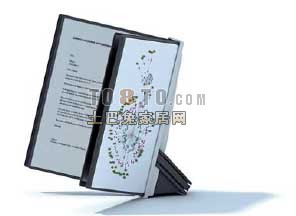 翻开来的书的3d模型下载