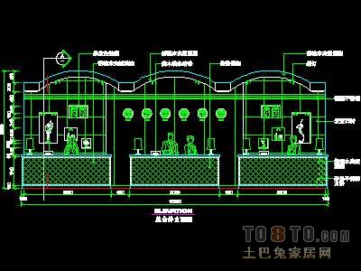宾馆实套、总台详图详图58套