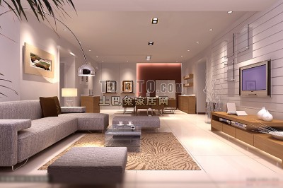 室内精选-0113d模型下载