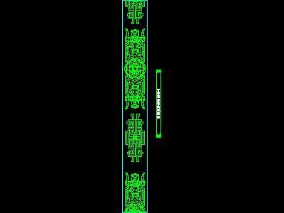 cad中式彩画图块素材25--CAD图块素材