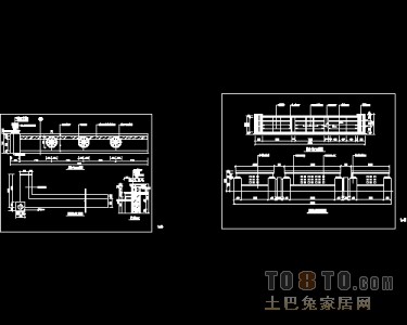 服务台，吧台施工图节点下载19个