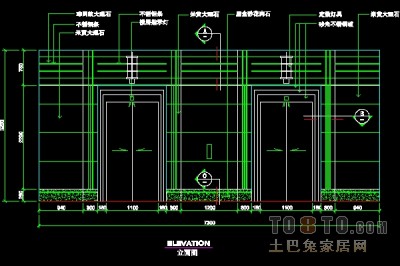 办公类实套、电梯间详图14套