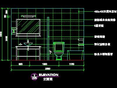 复式实例、实用本色场景cad详图素材2008090...