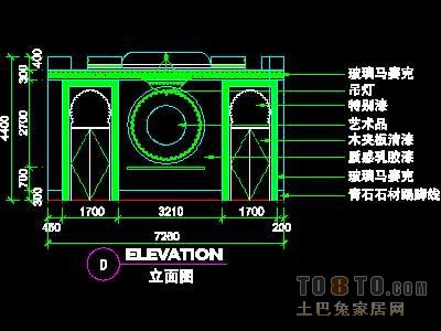 餐饮类空间实套、风味餐厅详图4套