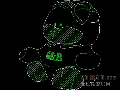 饰物陈设图纸素材002-玩具图块36套
