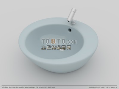 卫浴-小便斗2套3d模型下载