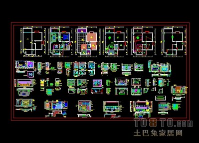 完整家装施工图