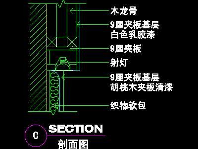 复式实例、实用本色场景cad详图素材2008090...