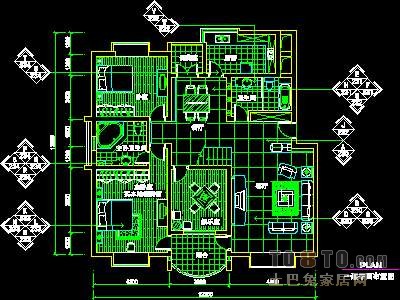 复式实套、实用本色场景详图1套