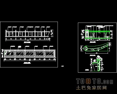 服务台，吧台施工图节点下载19个