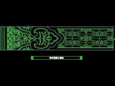 cad中式彩画图块素材74--CAD图块素材