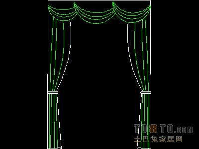 窗图块003-窗帘54个