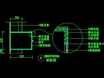 视听柜CAD祥图素材（第二辑）19--CAD空间素...