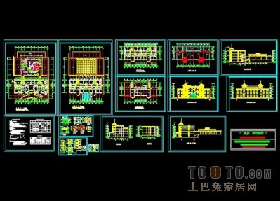 幼儿园与养老院全套施工图