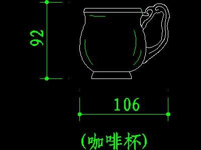 厨房水槽、厨具、器皿CAD图块25--CAD空间素...