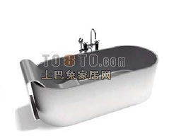 浴缸3d模型下载