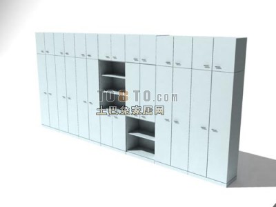 办公柜-含材质-26套3d模型下载