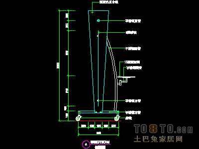 美容美发-接待台、工作台装修施工图纸、详图18套