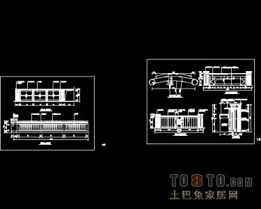 服务台，吧台施工图节点下载19个
