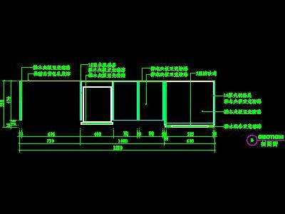 书柜CAD详图素材49--CAD空间素材