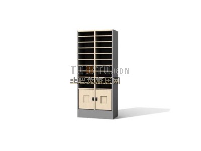 办公柜-含材质-26套3d模型下载
