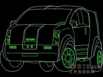 汽车展厅图块、详图装修施工图纸、详图2套