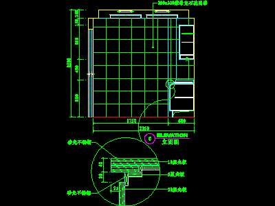 厨房实例CAD祥图67--CAD空间素材
