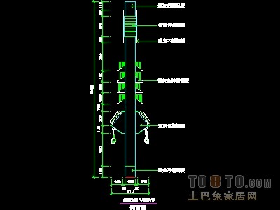 眼镜店、音像店、体育用品店实套装修施工图纸、详图1...