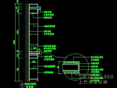 餐厅酒水柜详图13个