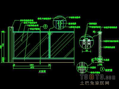 西式栏杆、现代式栏杆、铁艺栏杆图块60个