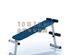 体育健身器材-仰卧起坐9套3d模型下载