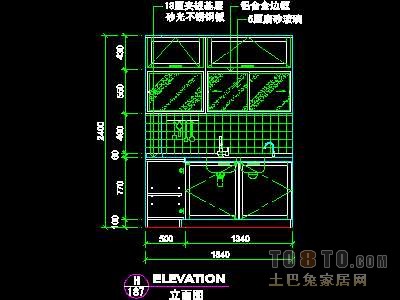 三居室实套、实用本色场景详图B-3套