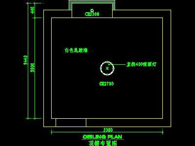 儿童房CAD实例详图素材6--CAD空间素材