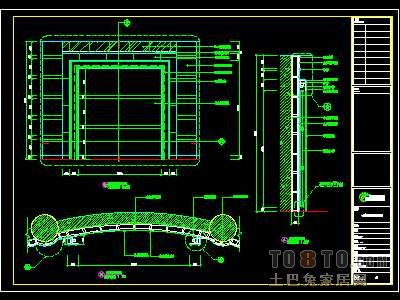 教学楼装修施工图纸、详图1套