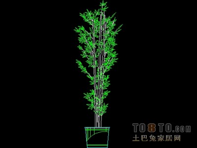 饰物陈设图纸素材004-植物31套