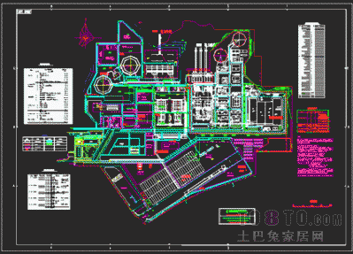 总平面规划图--电厂