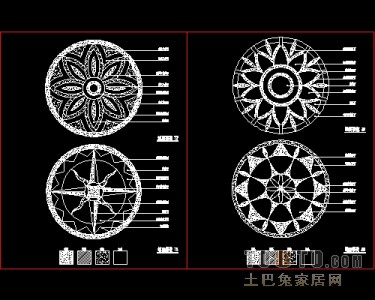 地面图块003-花街铺地、石材拼花、中式铺地33个