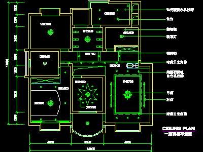 复式实例、实用本色场景cad详图素材2008090...